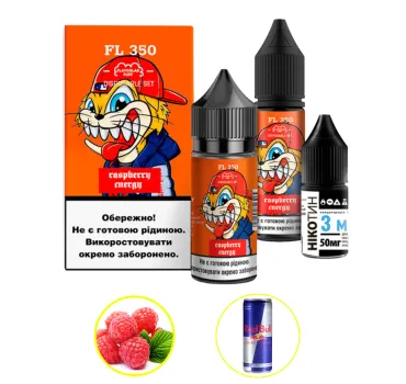 Набір Flavorlab FL350 30 мл 50 мг Малиновий енергетик
