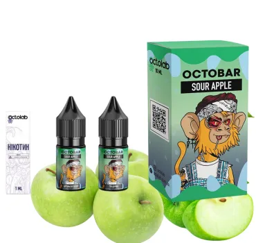 Набір Octobar NFT 10 мл 50 мг Sour Apple