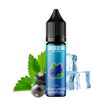 3Ger 30 мл 50 мг Blackcurrant Menthol