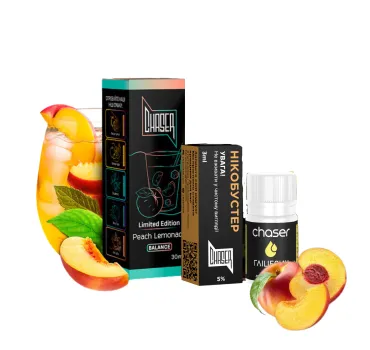 Набір Chaser Black 30 мл 65 мг Peach Lemonade