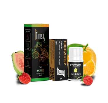 Набір Chaser Black 30 мл 65 мг FLIRT