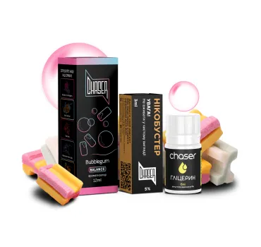 Набір Chaser Black 30 мл 65 мг BUBBLEGUM