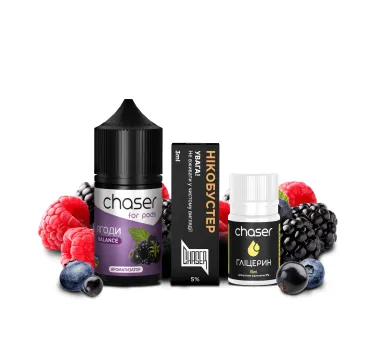 Набір Chaser For Pods 30 мл 65 мг ЯГОДИ
