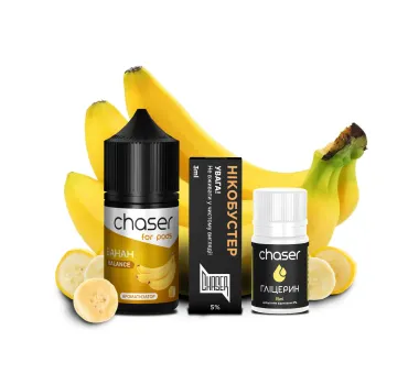 Набір Chaser For Pods 30 мл 65 мг БАНАН