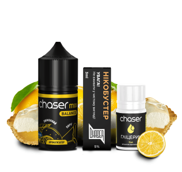 Набір Chaser Mix 30 мл 65 мг ЛИМОННИЙ ПИРІГ