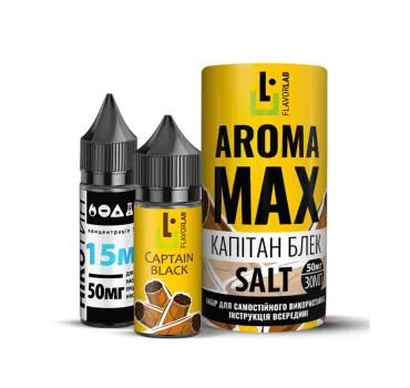 Набір Flavorlab Aroma Max 30 мл 65 мг Капітан блек