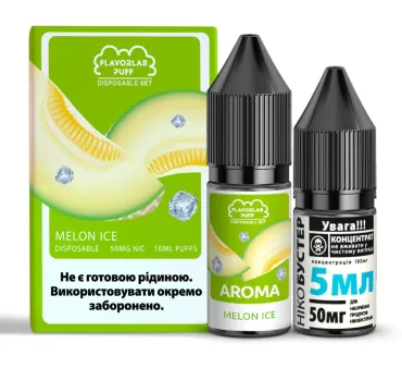 Набір Flavorlab Puff 10 мл 65 мг Диня Айс