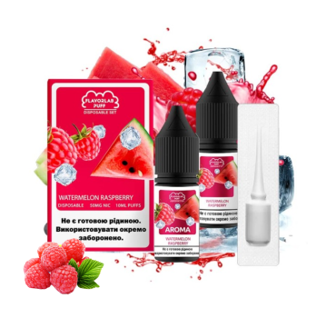 Набір Flavorlab Puff 10 мл 65 мг Кавун малина