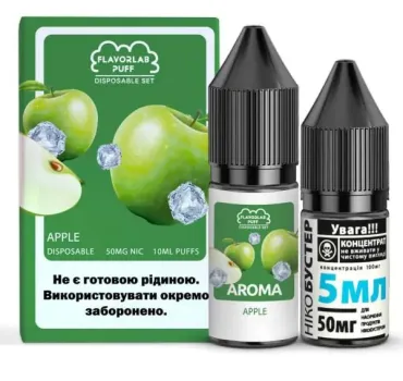 Набір Flavorlab Puff 10 мл 65 мг Яблуко