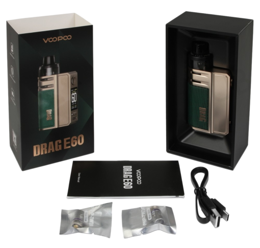 VooPoo Drag E60 Black - Фото 2