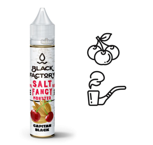 Black Factory 30 ml 25 mg Тютюн вишня
