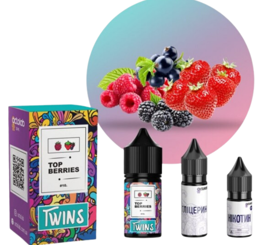 Набір Octobar TWINS 30 мл 50 мг Top Berries