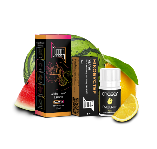 Набір Chaser Black 30 мл 65 мг WATERMELON LEMON