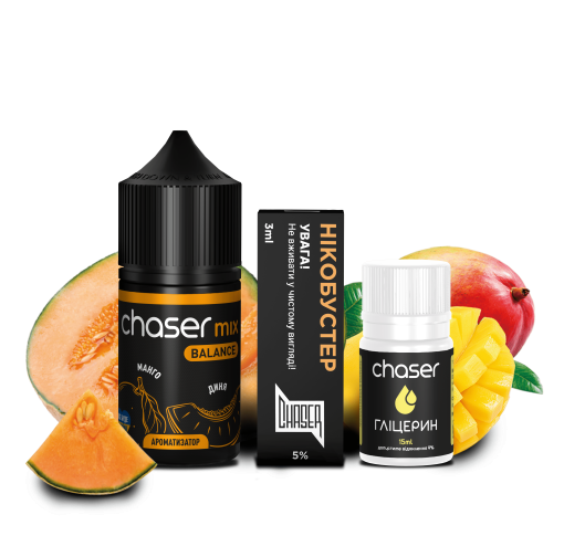 Набір Chaser Mix 30 мл 65 мг МАНГО ДИНЯ